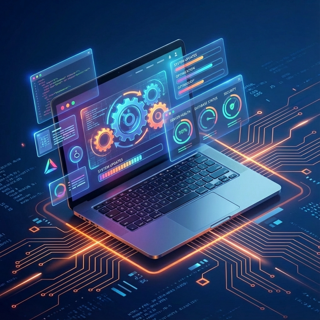 Mantenimiento y
                        Actualización de Sitios Web